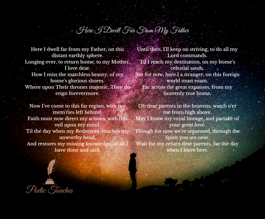 Here I Dwell Far From My Father