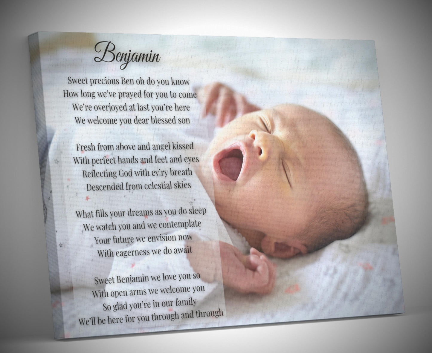 Baby Canvas Print