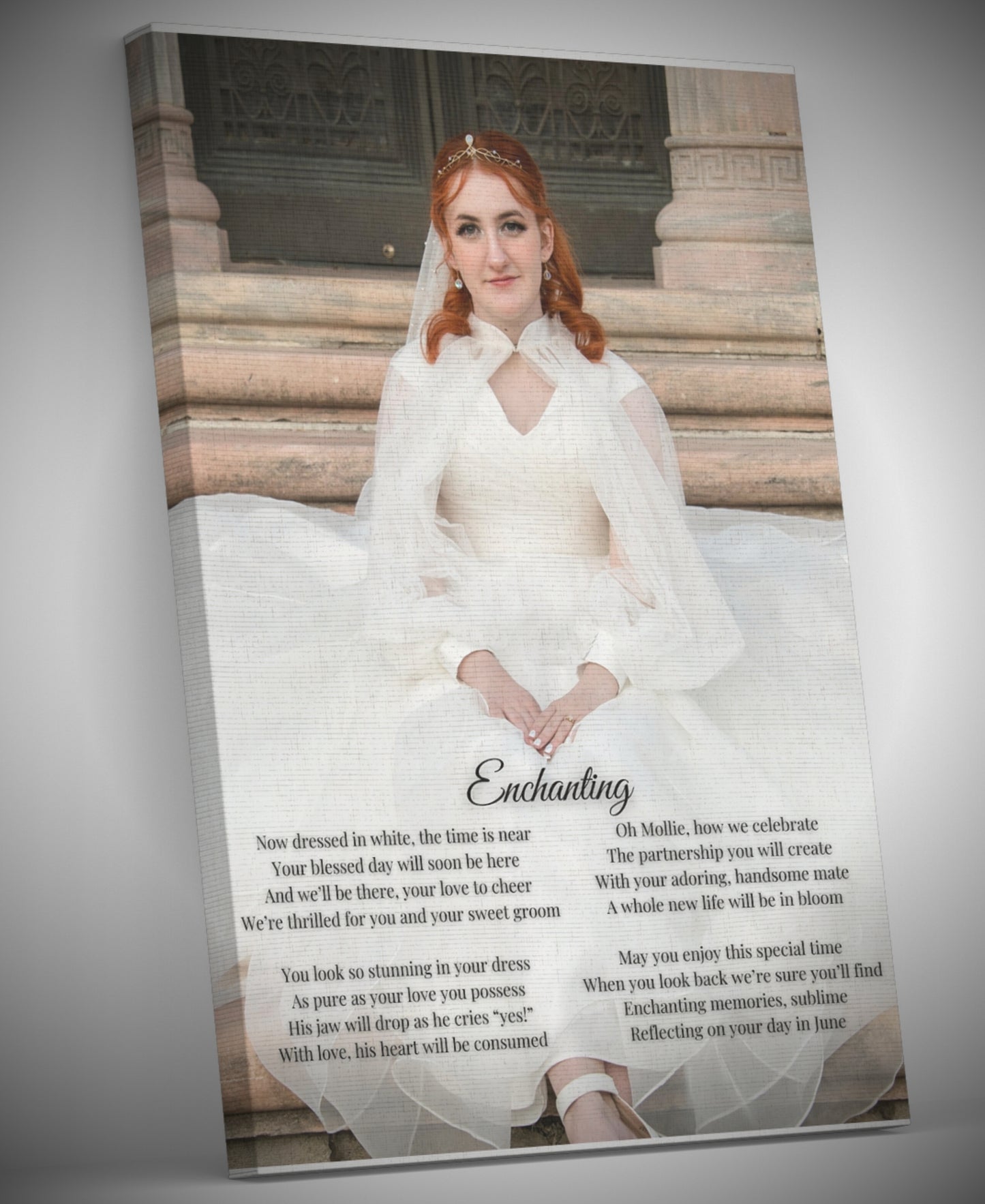 Bride Canvas Print