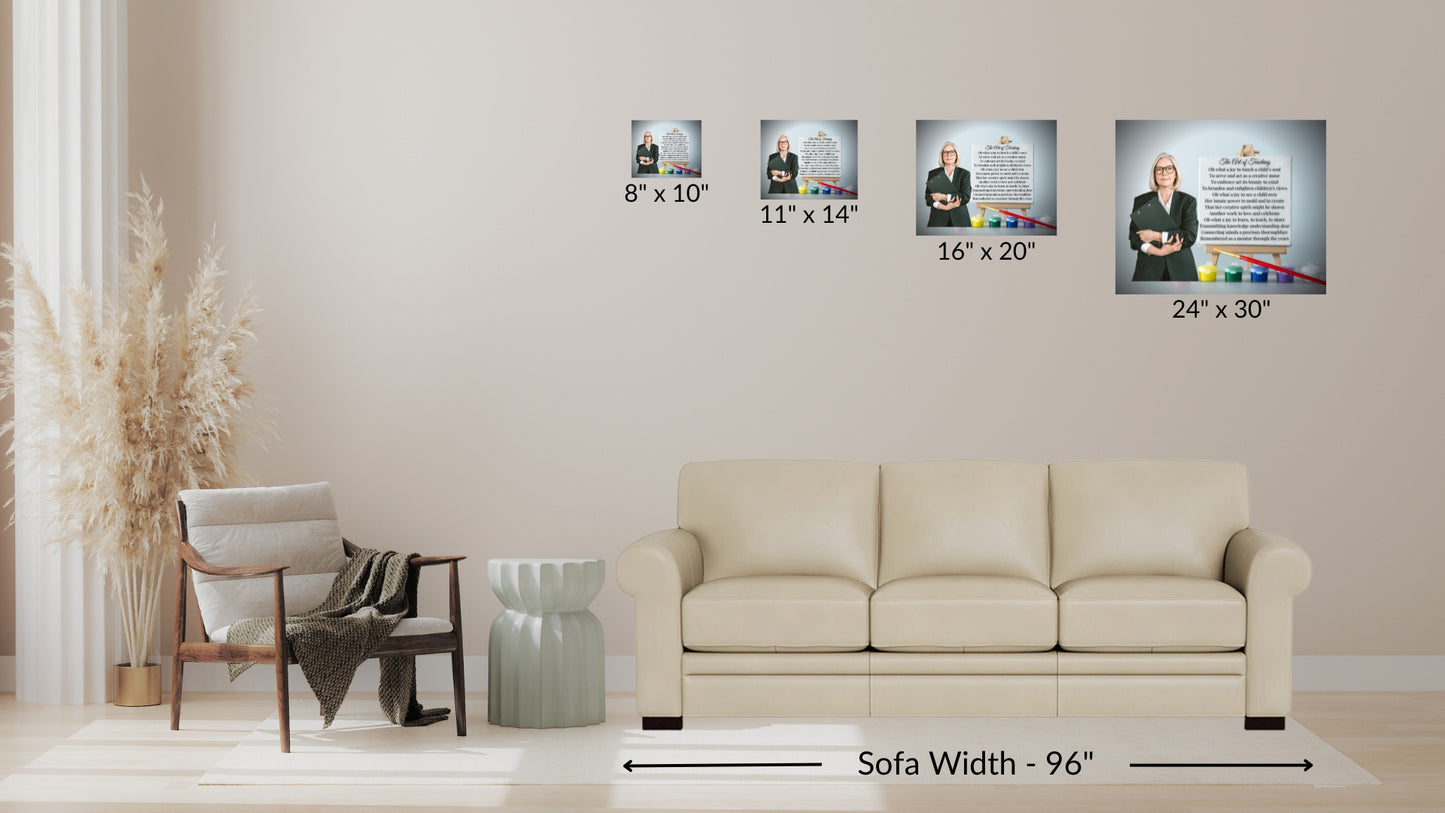 Teacher Canvas Print