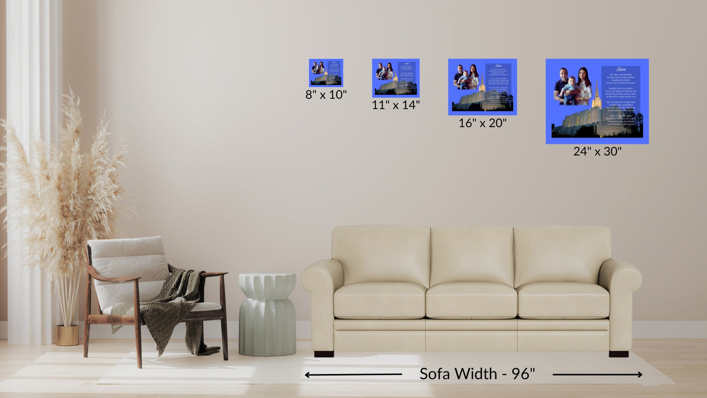 Family Sealing Canvas Print