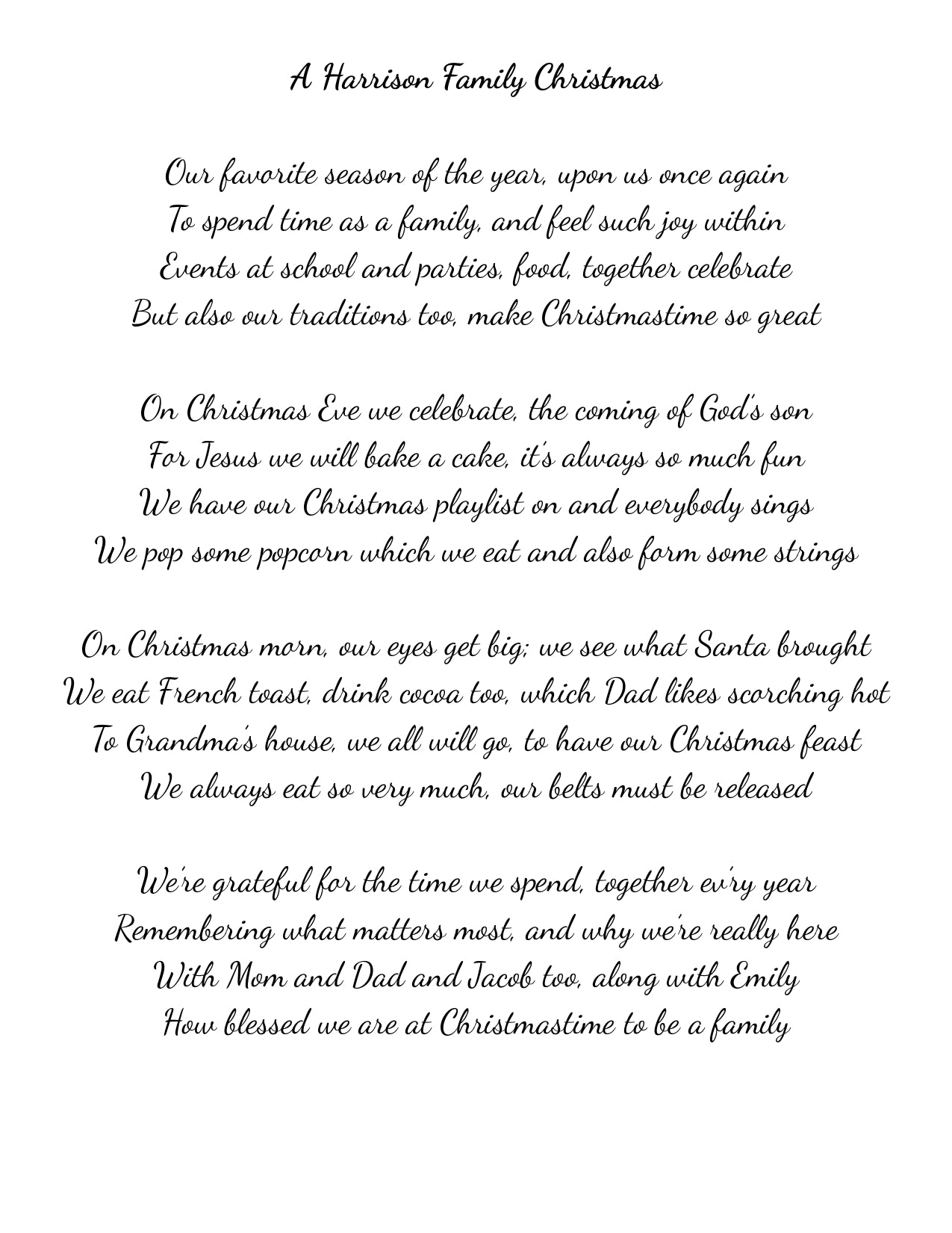 Christmas Digital Print