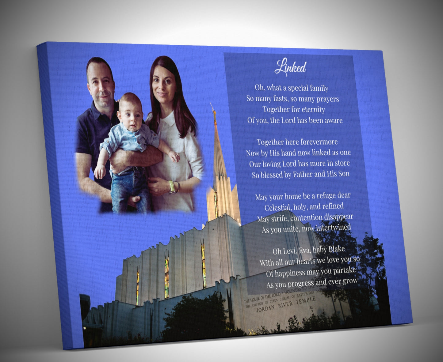 Family Sealing Canvas Print