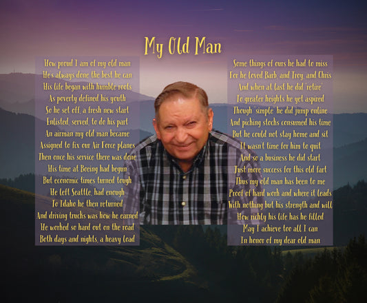 Father Digital Print