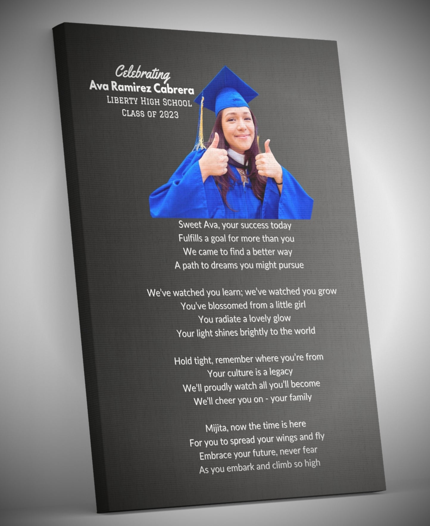 Graduation Canvas Print